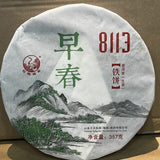 Early Spring 8113 Tie Bing * XiaGuan Tuocha Puer Puerh Raw Pu'er Sheng 357g