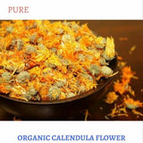 50-500g Organic Calendula Officinalis - Vacuum Packed Dried Flower - Free Post