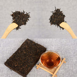 250g Ripe Puerh Brick Tea Laochagu Aged Pu-erh Cooked Tea Yunnan Pu'er Black Tea