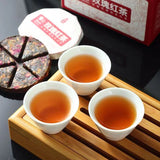 100g Fengqing Rose Black Tea Cake Yunnan Dianhong Flower Tea Organic Roselle Tea