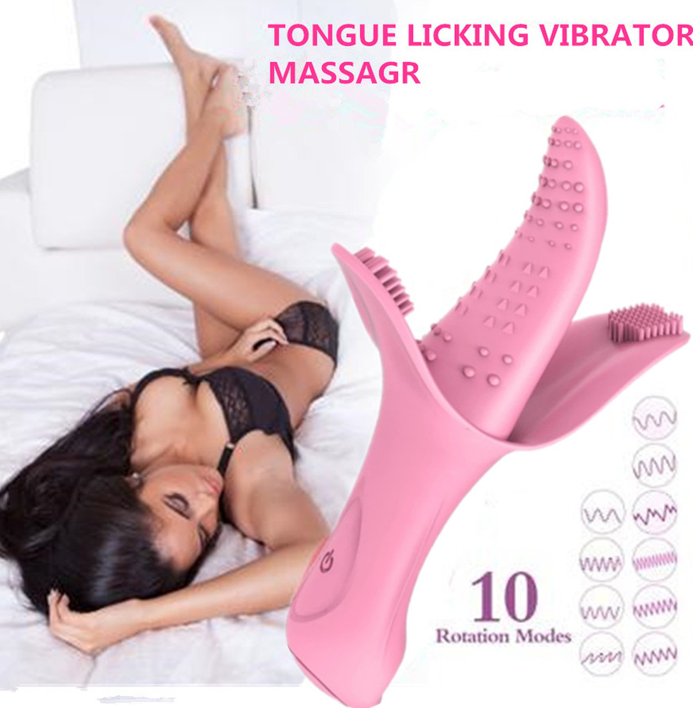 Juguetes Sexuales Para Mujeres G Spot Vibrador De Lengua Clitoris Sex Toys  Women