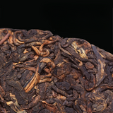 357g Yunnan Cooked Pu-erh Tea Aged Puerh Ripe Tea Cake Organic Pu'er Black Tea