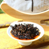 357g Puerh Ripe Tea Cake Laobanzhang Pu-erh Cooked Tea Old Tree Pu'er Black Tea