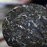 357g Yunnan Pu-erh Raw Tea Cake Laomane Puerh Shengcha Organic Pu'er Green Tea