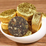 12Pcs Puerh Cooked Tea Cake Yunnan Natural Ripe Pu'er Tea Mini Pu-erh Black Tea