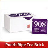 240g Puerh Ripe Tea Portable Bag Package Pu'er Tea Cake Chinese Pu-erh Black Tea