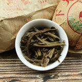 Aged Green Pu Erh Tea Raw Pu Erh Tea Xia Guan "Da Zhong Tuo Cha" 100g