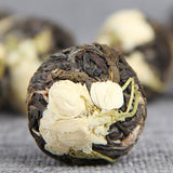 Jasmine Pu'er Dragon Ball Yunnan Cha Tea Ancient Tree Flower Pu-erh Tuocha 500g