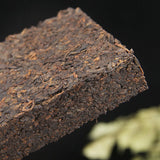 Ancient Tree Aged Tea Mellow Black Tea Menghai Golden Brick Ripe Pu'er Tea 250g