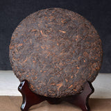 Chinese Yunnan Ripe Pu-erh Healthy Care Premium Puer Cooked Tea Cake 357g