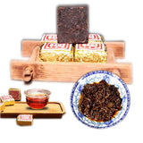 50g-500g Yunnan Bulk Ripe Puerh Tea Bohai Square Mini Puer Tea Brick Tea 1Pc/Cup