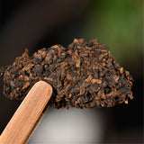 Famous Puer Tea Yunnan Specialty Ripe Pu-erh Top Pu'er Tea Cake Black Tea 357g