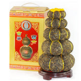 1000g Yunnan Pu-erh Tea Gift Craft Pu Er Tea Gourd Decoration Puer Raw Gift Tea