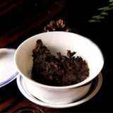 Menghai Heaven Earth Bulang Aged Rhythm Pu-erh Tea Cake Aged Ripe Puer Tea 357g