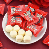 Fresh Milk Balls Chinese Snacks Milk Tastes Crispy Stuffed Soft Candy 500-1000g