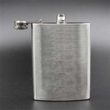 7oz Hip Flask Set Stainless Steel Hip Flask With Funnel Drinking Cup Portable Hip Flask for Whiskey Liquor Wine KC1013-2