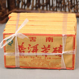 Natural Cooked Tea Manufactured Old Tea China Pu-erh Black Tea Cakes 5pcs*100g