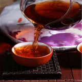 Material Black Tea Pu-Erh Tea Ripe Tea Yunnan Purple Bud Puer Old Tree Pure 357g