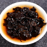 Chinese Tea Pu-erh Tea Cake Black Tea Yunnan Tong Qing Hao Ripe Puer Tea 357g