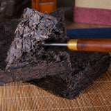 High Quality Cooked Puer Tea Yunnan Menghai Handmade Ripe Pu erh Tea Brick 250g