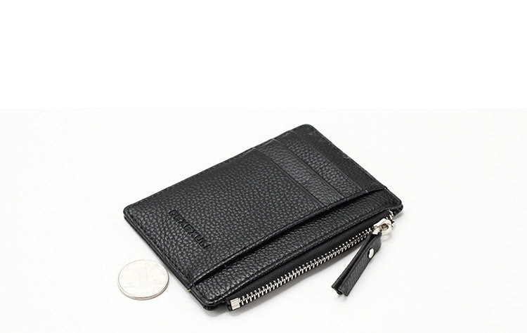 Black Flip Cover Zipper Small Wallet Coin Pocket Small Purse Bifold Slim  Women Wallet MiniThin,Lightweight,Multi Layer Portable,ID Card,Money Credit  Card Minimalist,Fashion,Modern,Business,For Anniversary,For Christmas,On  Valentine Day,For Birthday