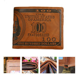 Retro Men's Wallet 3D Dollar Print Credit ID Card Holder Wallet Male Coin Purse Multi Pocket Portfel New Carteira Portomonee