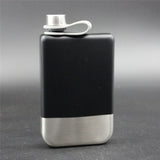 8oz Hip Flask with Funnel 304 Stainless Steel Whisky Flask for Alcohol Outdoor Pocket Metal Liquor Wine Whiskey Bottle