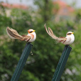 DIY Table Bookshell Ornament Mini Craft Birds Artificial Bird Feather Foam Cute Simulation Bird Sparrow Home Decor