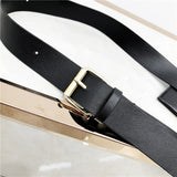 New Fanny Pack Women Belt Bag Leather Waist Bag Fashion Pure Color Ring PU Messenger Shoulder Chest pochete homem Slim Wallet