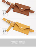 New Fanny Pack Women Belt Bag Leather Waist Bag Fashion Pure Color Ring PU Messenger Shoulder Chest pochete homem Slim Wallet