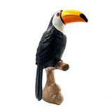 Simulation Toucan Cockatoo figure Animal Model Bird Parrot Figurine home decor miniature fairy garden decoration accessories toy