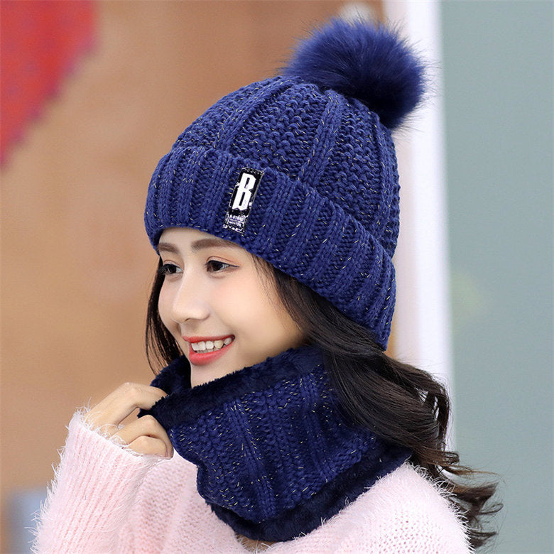 Winter Knitted Hat Women Beanie Luxury Brand Warm Soft Trendy Designer  Beanies Skullies Hats Girls Bonnet Ladies Cap Wholesale - AliExpress