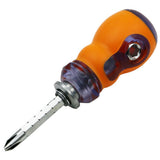 Repair Tools 2 in 1 Mini Screwdriver Double Ended CRV Matnetic Telescopic Screwdriver Phillips/Torx Home Repair Hand Tools