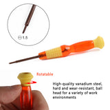 Repair Tool Kit Precision S2 Steel Magnetic Screwdriver Bits T4 -T6/0.8start/1.5/2.0 Screwdriver Opening for iPhone Camera Watch