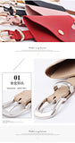 New Fanny Pack Women Belt Bag Leather Waist Bag Fashion Pure Color Ring PU Messenger Shoulder Chest pochete homem Slim Wallet