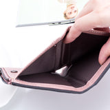 Women'S Wallets Small Mini Safe Money Bag ID Credit Card Holder Coin Purse Solid Carteira Mulheres Wallet Female Coin