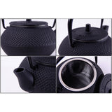 New High Quality Wholesale 300ml Mini Cast Iron Kettle Teapot Tea Set Dropshipping