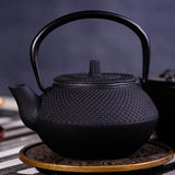 New High Quality Wholesale 300ml Mini Cast Iron Kettle Teapot Tea Set Dropshipping