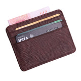 Fashion card holder Women men Lichee Pattern Bank Card Package Coin leather Card Holder passport cover tarjetero hombre