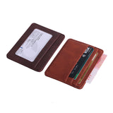 Fashion card holder Women men Lichee Pattern Bank Card Package Coin leather Card Holder passport cover tarjetero hombre