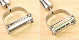 Stainless Steel Potato Slicer Fruit Vegetable Graters Paring Knife Peeler Cutter Multifunctional Cooking Tool