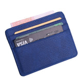 Fashion card holder Women men Lichee Pattern Bank Card Package Coin leather Card Holder passport cover tarjetero hombre