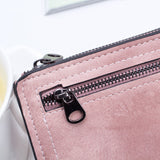 Women'S Wallets Small Mini Safe Money Bag ID Credit Card Holder Coin Purse Solid Carteira Mulheres Wallet Female Coin