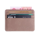 Fashion card holder Women men Lichee Pattern Bank Card Package Coin leather Card Holder passport cover tarjetero hombre