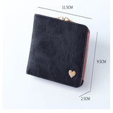 New Woman Wallet Small Hasp Coin Purse For Women Luxury Leather Female Wallets Design Brand Mini Lady Purses Clutch Card Holder