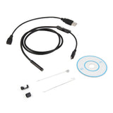 6LED 1M/7mm Lens Ear Cleaner Endoscope Waterproof Inspection Borescope Camera for Android PC Phone & Notebook Device Health Care