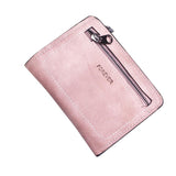 Women'S Wallets Small Mini Safe Money Bag ID Credit Card Holder Coin Purse Solid Carteira Mulheres Wallet Female Coin