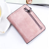 Women'S Wallets Small Mini Safe Money Bag ID Credit Card Holder Coin Purse Solid Carteira Mulheres Wallet Female Coin