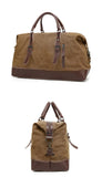 Canvas Leather Men Travel Bags Carry on Luggage Bags Men Duffel Bags Travel Tote Large Weekend Bag Overnight sac a main