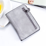 Women'S Wallets Small Mini Safe Money Bag ID Credit Card Holder Coin Purse Solid Carteira Mulheres Wallet Female Coin